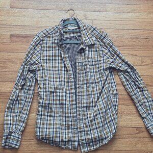 Madewell Men's Plaid Shirt - Golden yellow/Black -